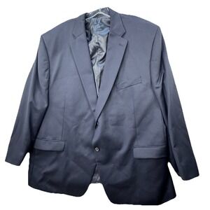 Lauren Ralph Lauren 50 S Men's Navy Blue Soft 100% Wool Blazer Sport Coat